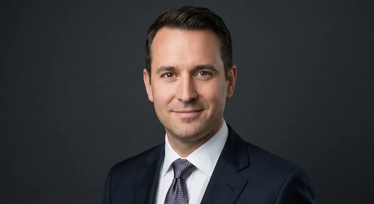 Original headshot before AI pose change