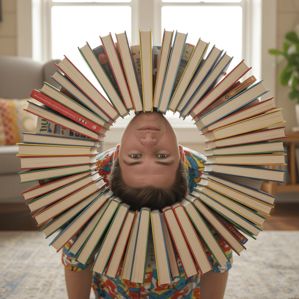 Surrounded by Books - Circle Surround Effect