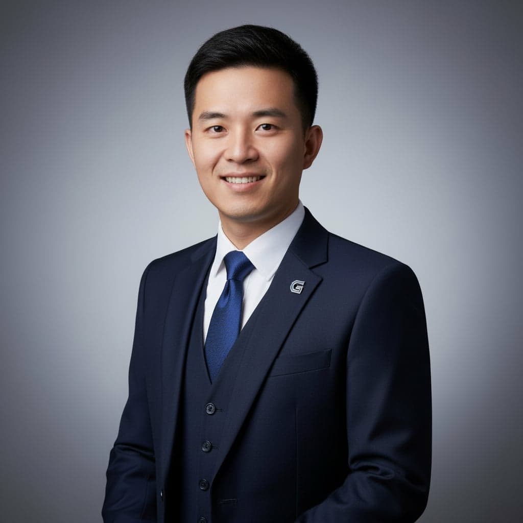 Business Headshot style preview - Standard professional photo optimized for LinkedIn and professional networks