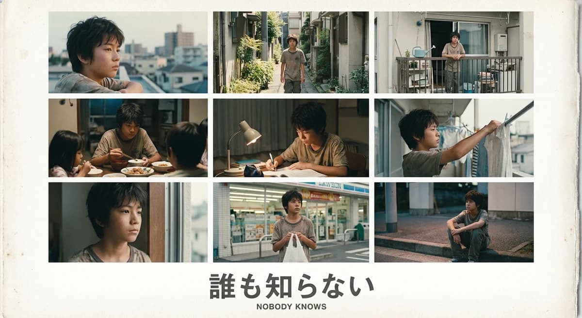 Kore-eda style NOBODY KNOWS photobook