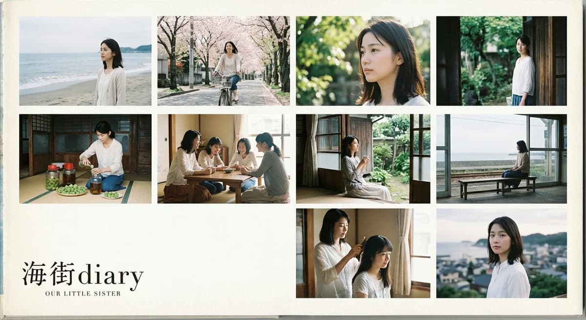 Kore-eda style OUR LITTLE SISTER photobook