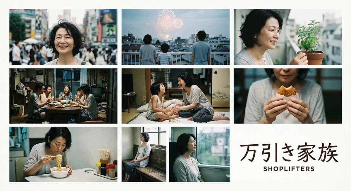 Kore-eda style SHOPLIFTERS photobook