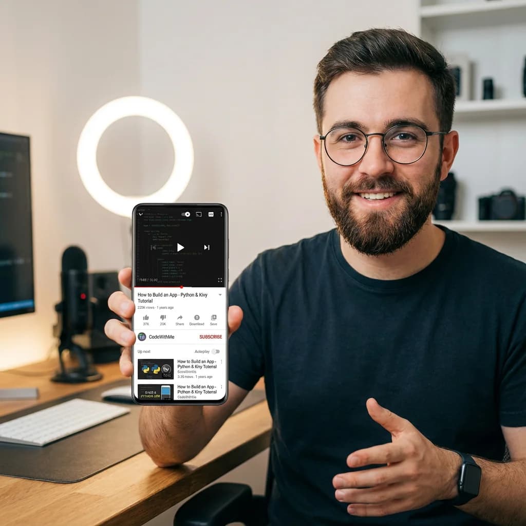 After: Tutorial Thumbnail - hand holding phone mockup result