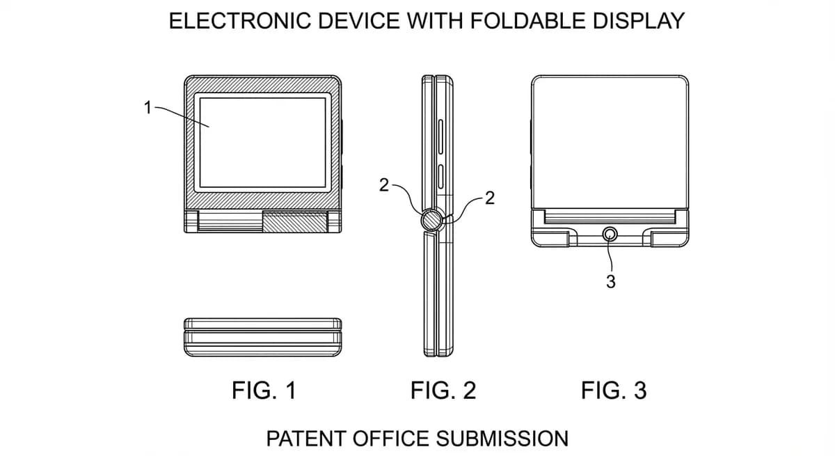 Patent drawing style with numbered callouts