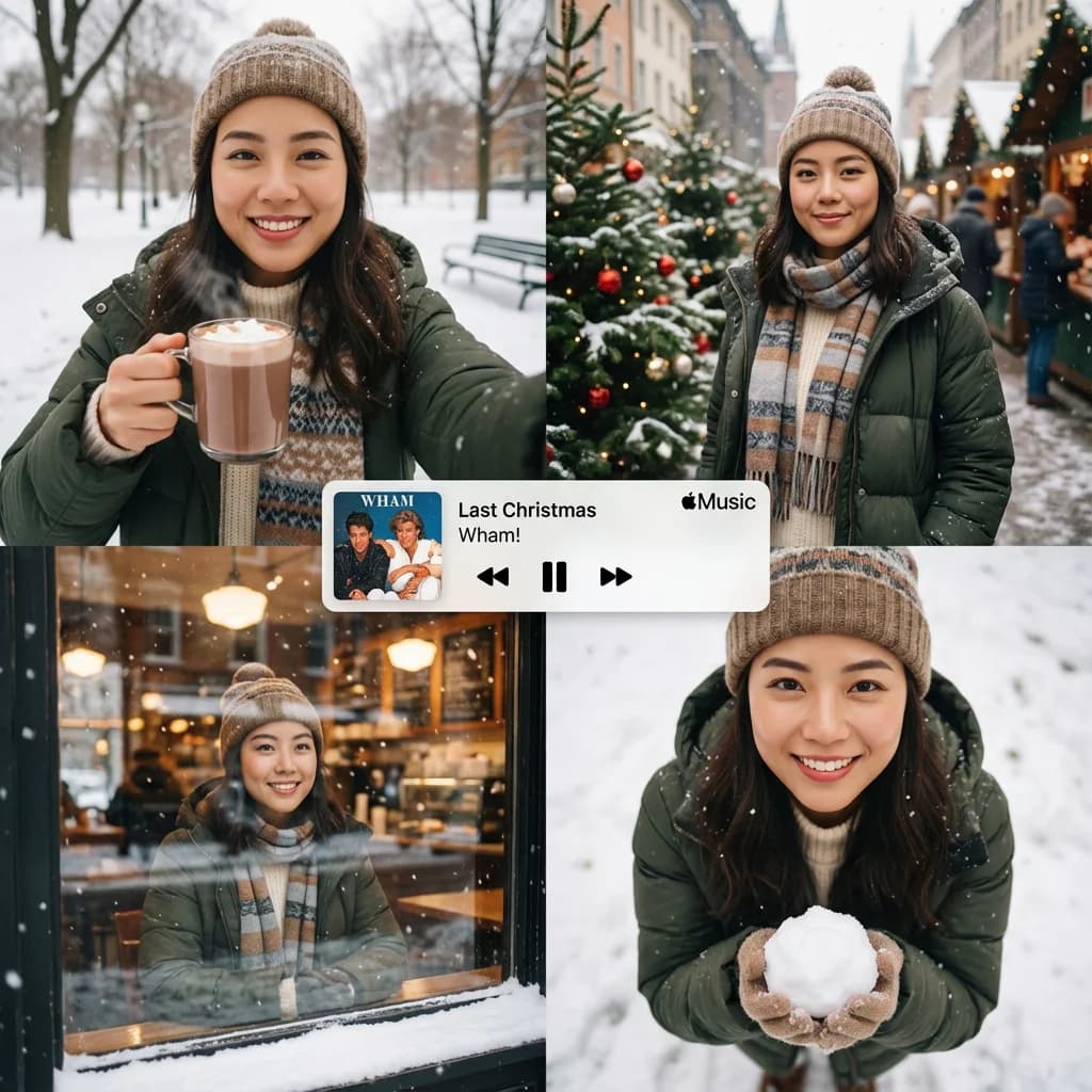 Winter Collage Generator