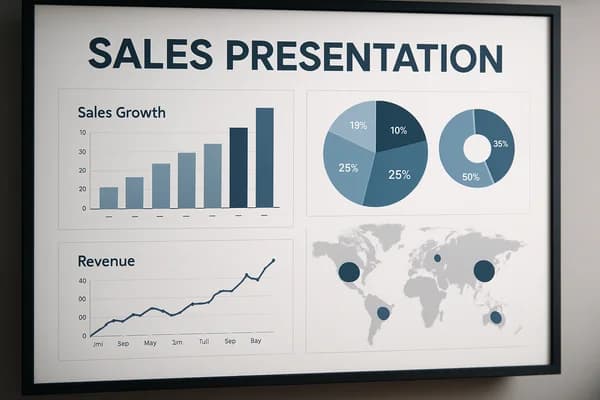 Demo image showing persuasive sales presentations created with AI