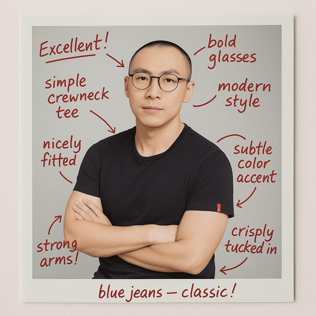 OOTD compliment style result with fashion analysis