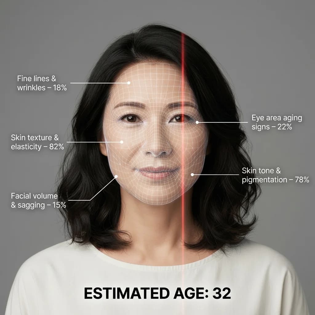 AI Skin Analysis Portrait