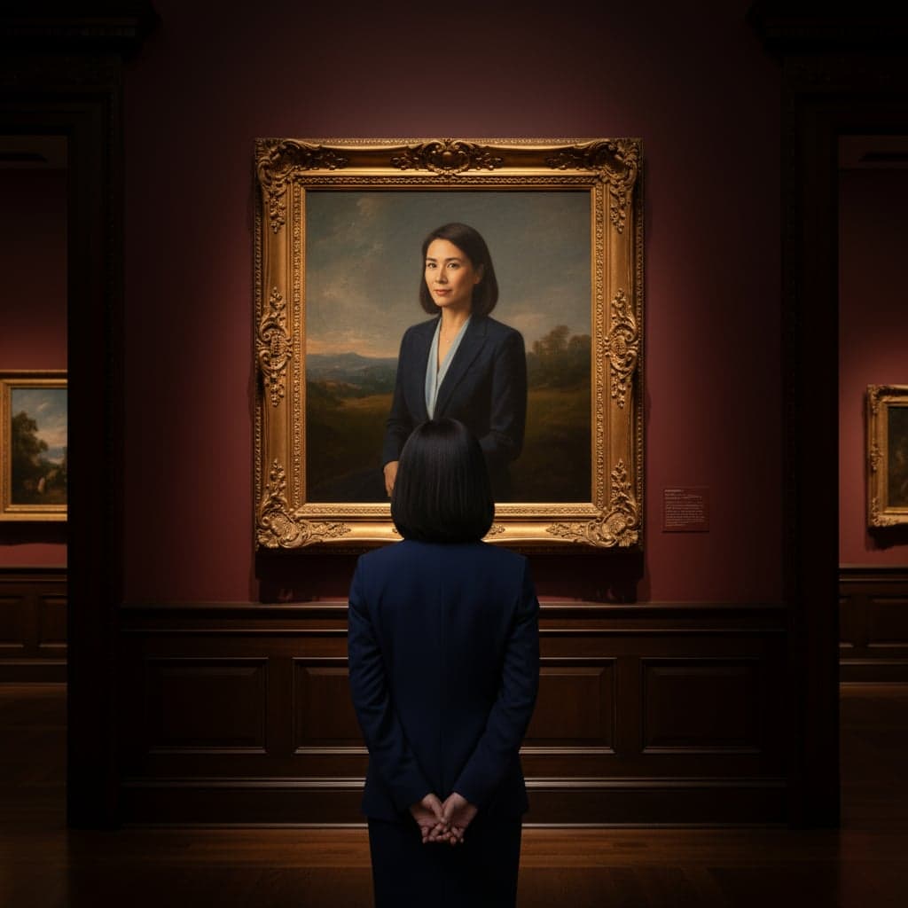 Classical Museum - Renaissance-style portrait