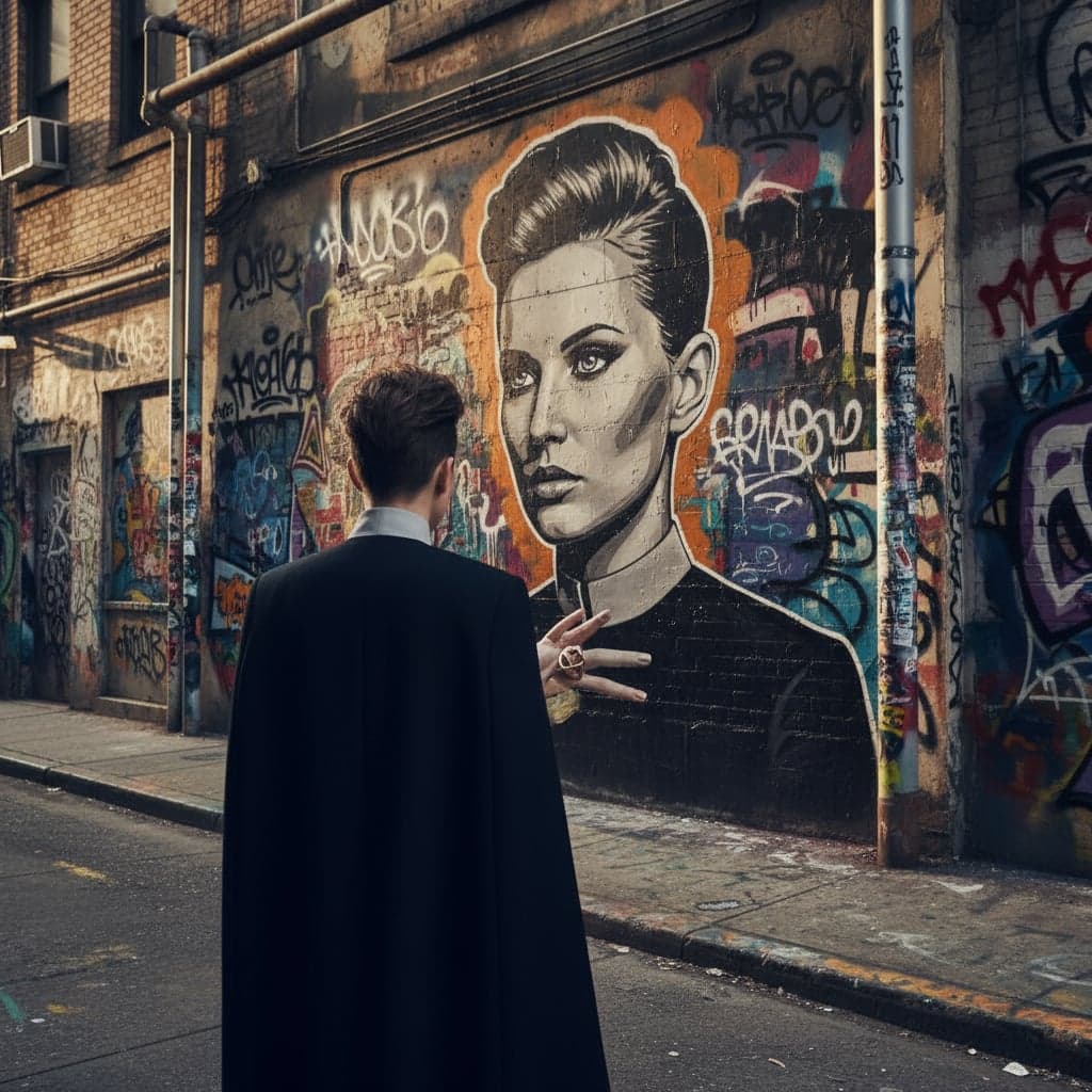 Street Art - Urban setting with vibrant colors