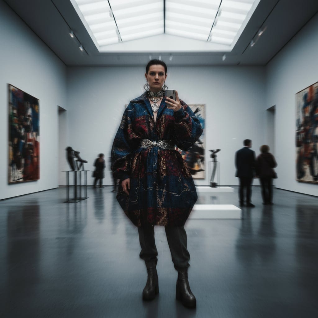 Frozen motion portrait showing sharp focused subject with motion-blurred environment