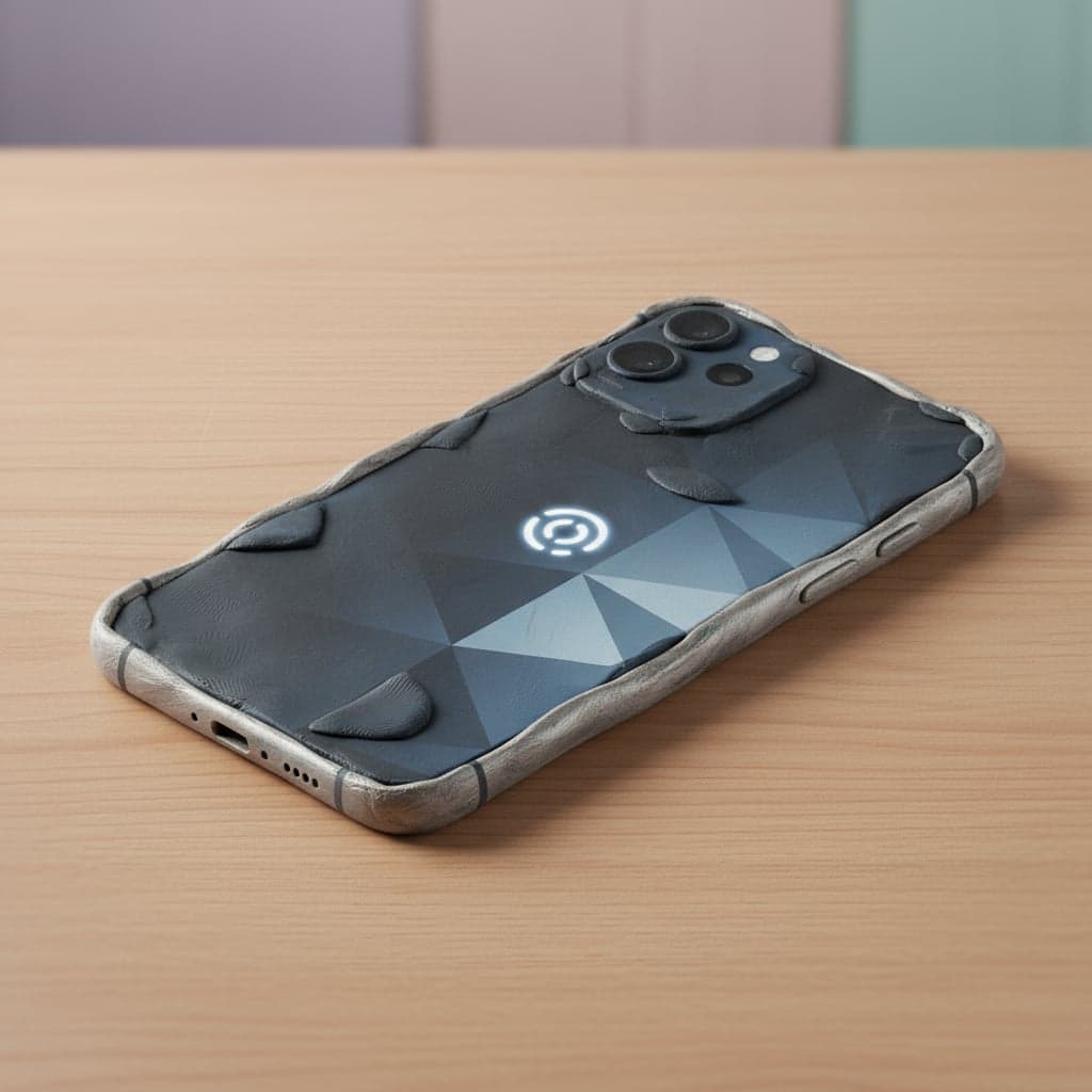 Isometric clay miniature - Product transformed into isometric clay render