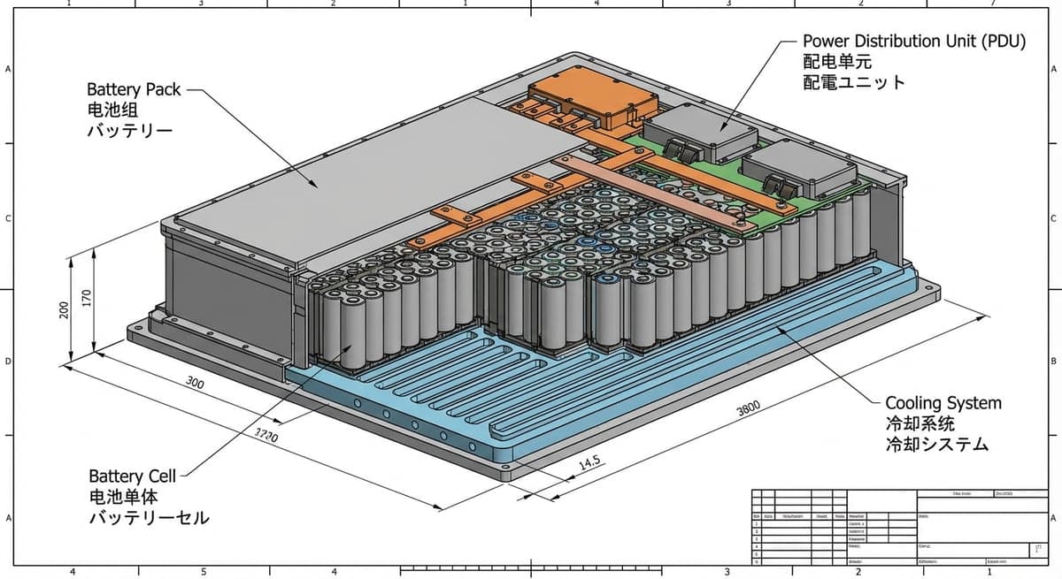 Multilingual Technical Diagrams