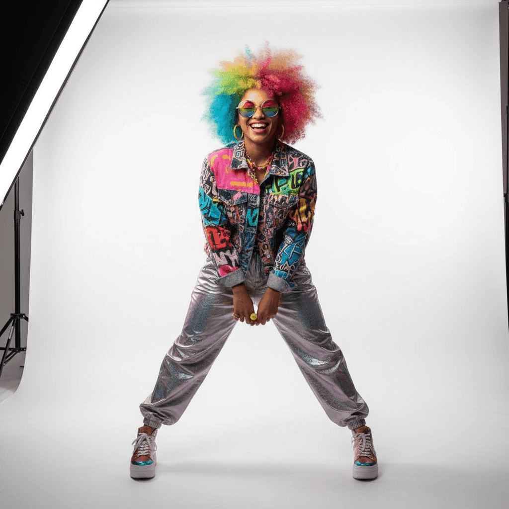 Original portrait before transformation - Pop