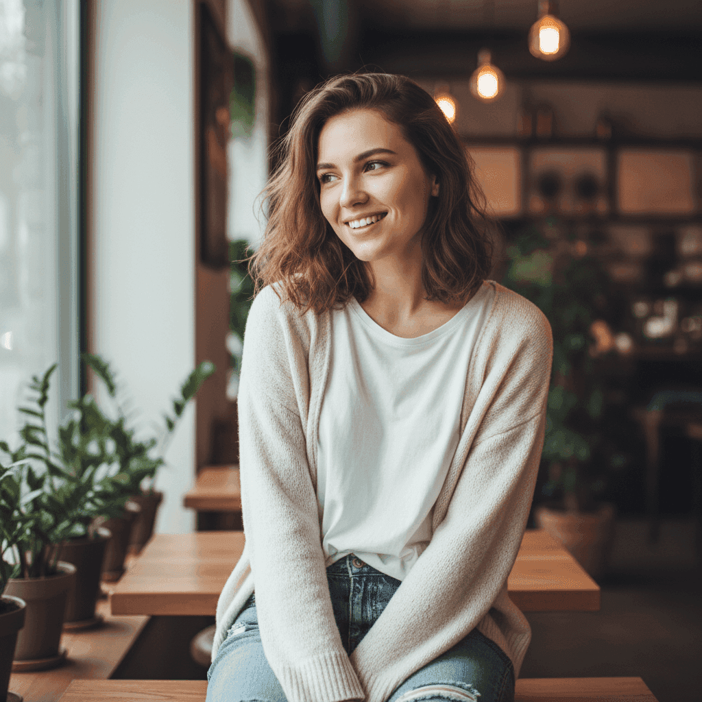 Original user photo before celebrity selfie transformation