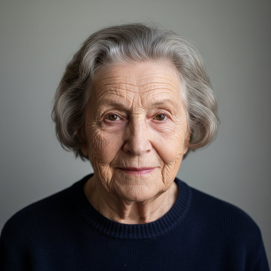 Original photo - Elderly portrait