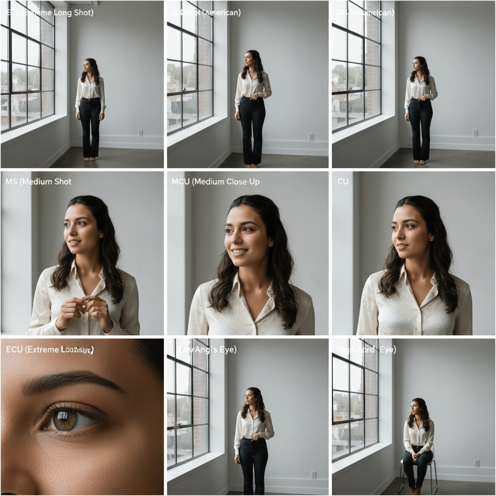 Portrait Photography Planning - Storyboard